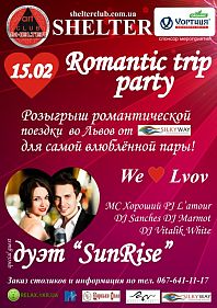 Romantic trip party