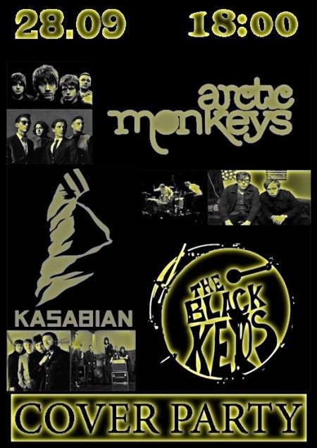 Arctic Monkeys, Kasabian, The Black Keys cover party
