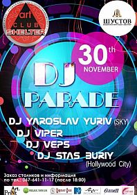 Great DJ's parade