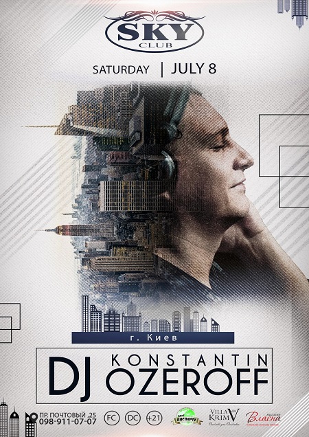 DJ Konstantin Ozeroff