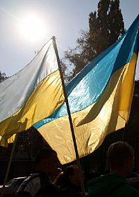 Велопробіг з прапорами України