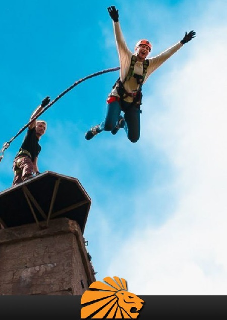 Rope jumping с Красного моста