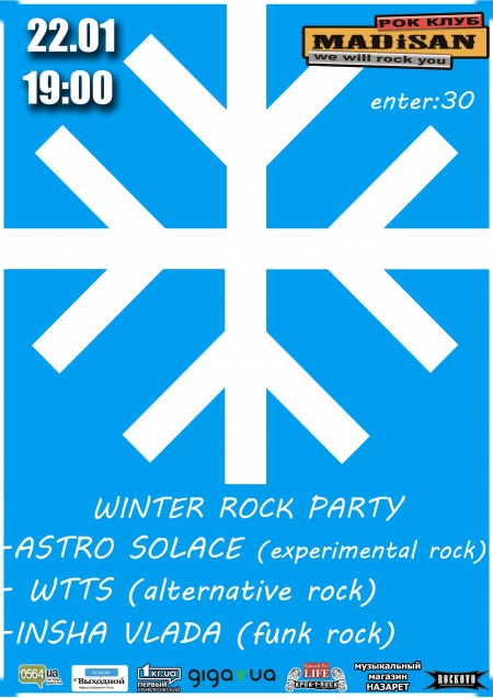 Winter rock