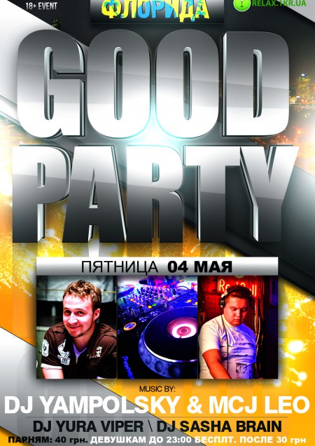 GOOD PARTY | 04.05 Florida Club
