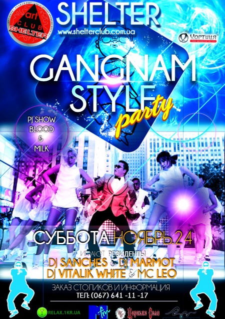 Gangnam Style party!