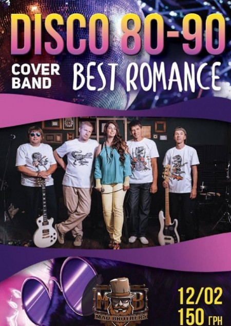DISCO 80-90: cover band Best Romance