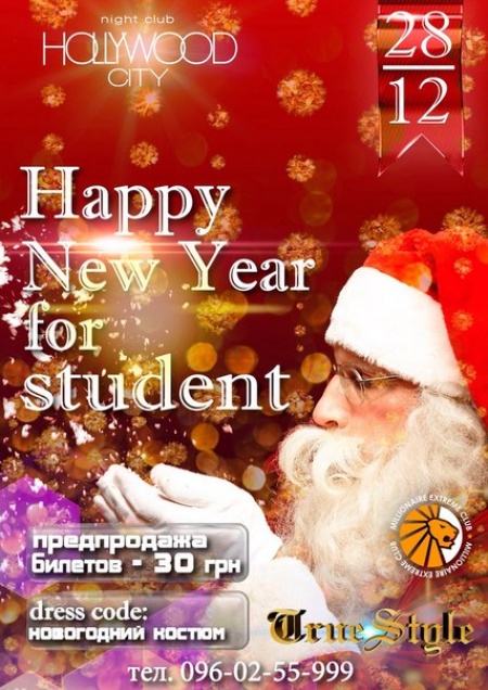 Happy New Year for student