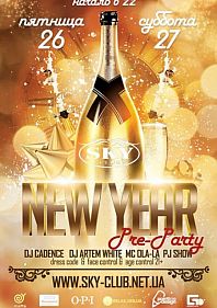New Year pre-party
