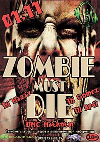 Zombie must die