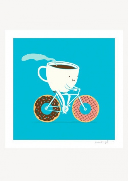 Coffee. Ride. Bicycle