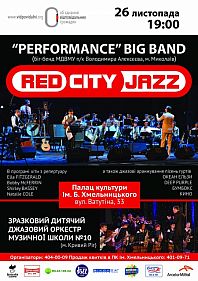Red-City Jazz - "Performance" Big Band