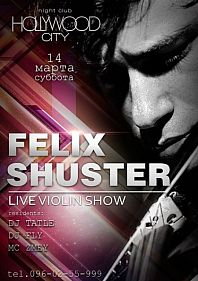 Felix Shuster. Live violin show