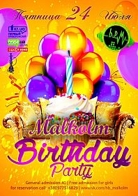 Happy Birthday DMC Malkolm
