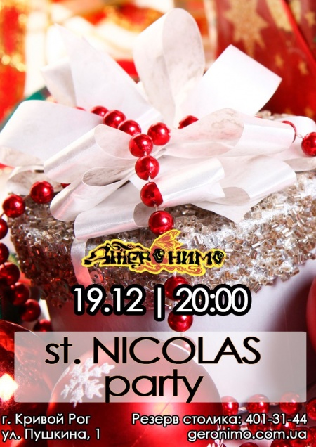 st. Nicolas Party