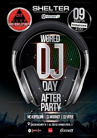 World DJ Day. Afterparty