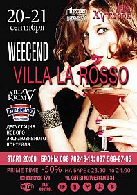 Weekend Villa La Rosso