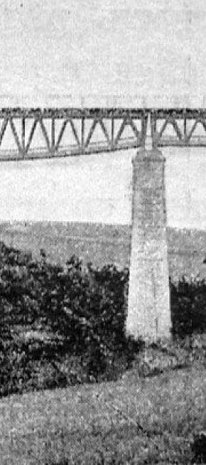 Міст Катерининської залізниці через балку Червону