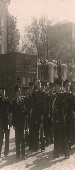 Студенський оркестр на вулиці Пушкіна