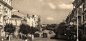 Вулиця Базарна (Жовтнева, О.Поля), 1955 рік