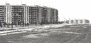 На бульварі Вечірньому у перші роки після будівництва