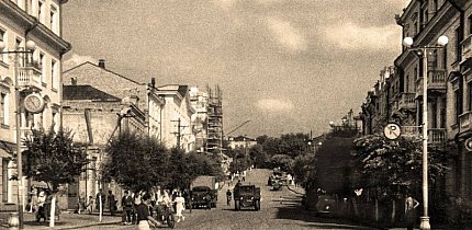 Вулиця Базарна (Жовтнева, О.Поля), 1955 рік