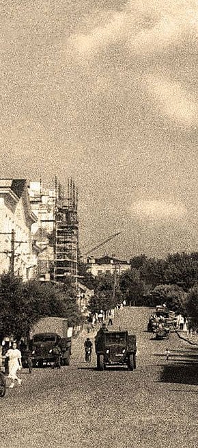 Вулиця Базарна (Жовтнева, О.Поля), 1955 рік