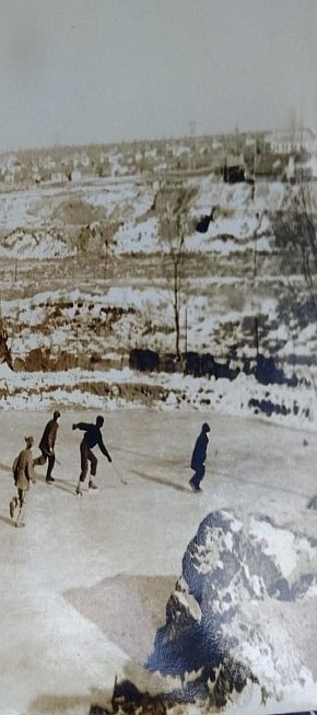 Криворіжці на ковзанці. Рудник Карла Лібкнехта