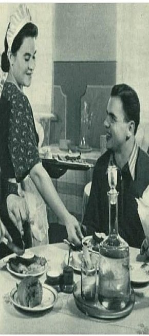 Гірницька їдальня, 1954 рік