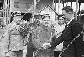 Гірник копальні ім. К. Лібкнехта тресту «Кривбасруда», 1949 рік