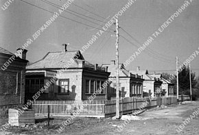 Вид нових будинків індивідуальних забудовників, 1949 рік