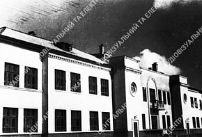 Фасад будівлі дитячого садка, 1938 рік