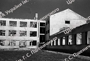 Руїни будинку, 1944 рік