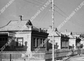 Вид нових будинків індивідуальних забудовників, 1949 рік