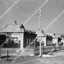 Вид нових будинків індивідуальних забудовників, 1949 рік