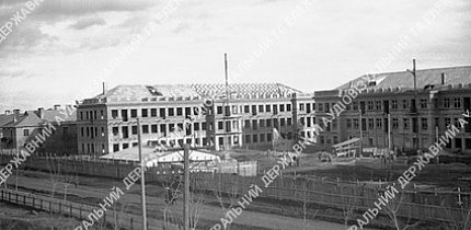 Спорудження будинків для шахтарів ,1948 рік