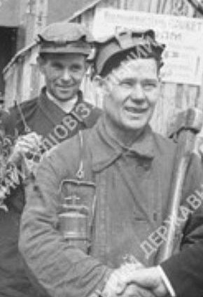 Гірник копальні ім. К. Лібкнехта тресту «Кривбасруда», 1949 рік