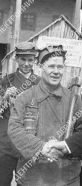 Гірник копальні ім. К. Лібкнехта тресту «Кривбасруда», 1949 рік