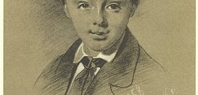 Т.Г. Шевченко. Портрет Бориса Суханова-Подколзіна, 1858 рік