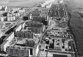 Проект малоповерхової забудови сел. Соколівки (не затверджений), 1980-ті роки