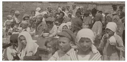 «Робітничий шлях» № 40 від 14.07.1922 рік. Допомога голодуючим серед гірників.