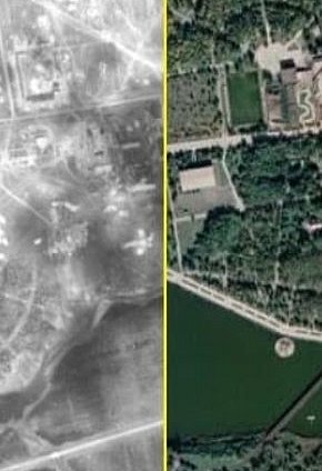 Парк металургійного заводу (нині парк ім.Б.Хмельницького) у 1941 рік
