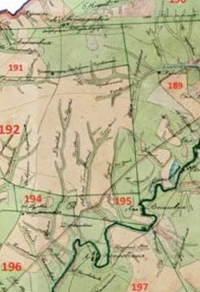 Дача № 189 — Семенівка, 1780-ті роки