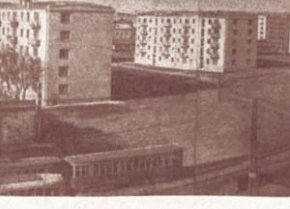 Трамвайне кільце, проспект Металургів, 1960 рік