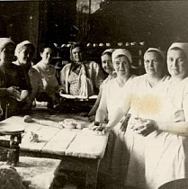 Колектив пекарні в Довгинцівському районі, 1950-1960 роки