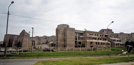 Руїни «Будинку побуту» на Спаській, 1990-ті роки