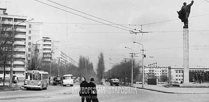 Вулиця Дніпропетровська, початок 1970-х років