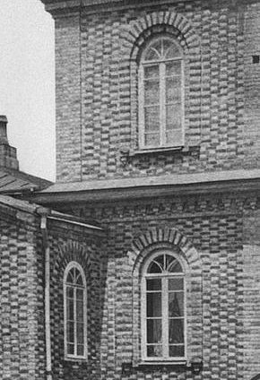 Будівля школи на Новоросійському руднику (ім. Фрунзе), початок ХХ століття