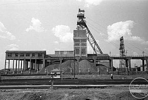 Наземні споруди шахти «Нова», 1951 рік