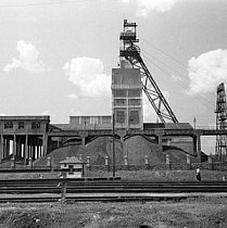 Наземні споруди шахти «Нова», 1951 рік