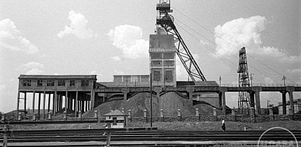 Наземні споруди шахти «Нова», 1951 рік